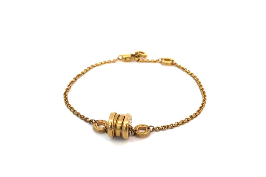 ブルガリ ビー・ゼロワン ブレスレット 750 内径約17cm