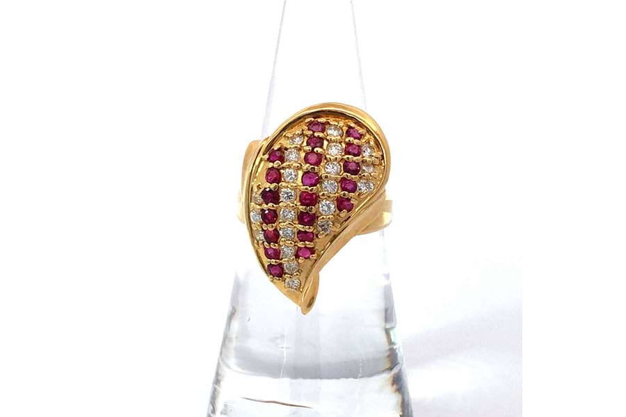 ダイヤモンド タンクリング 0.3～0.4ct E～G VS1～2 プリンセス