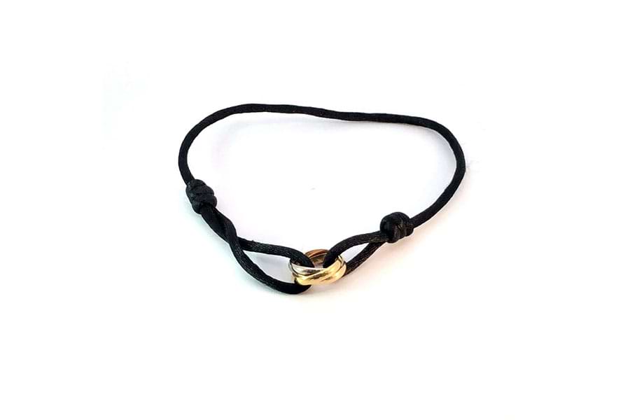 カルティエ トリニティ ブレスレット 750 内径約20.0cm