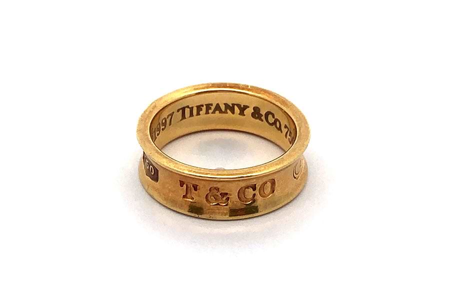 ティファニー 1837 ナロー リング 750 約9号