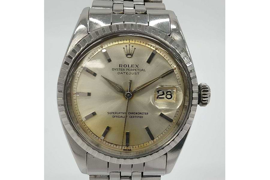 1603 シルバー/バー ROLEX（ロレックス） デイトジャスト