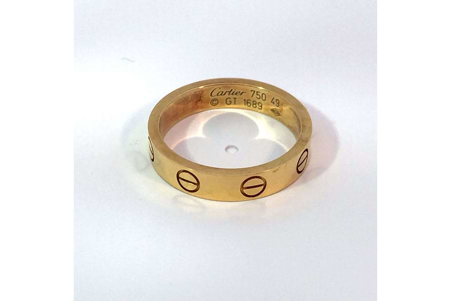 カルティエ ラブ リング 750 #49/約9号