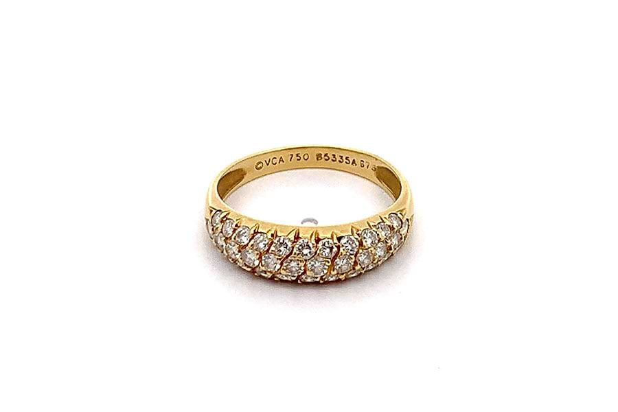 リング K18WG 約14.5号 ダイヤ0.56ct の買取実績｜最新相場で