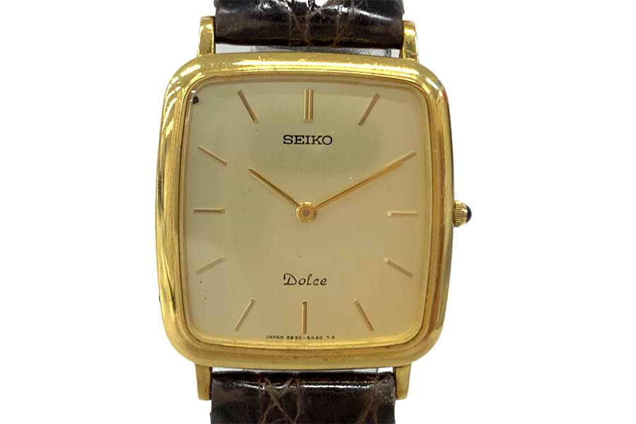 セイコー クレドール SS×14Kベゼル コンビ 5930-5390 の買取実績｜最新  