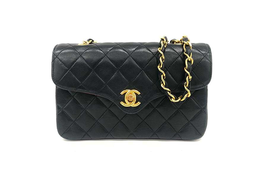 $シャネル ミニマトラッセ チェーンショルダーバッグ