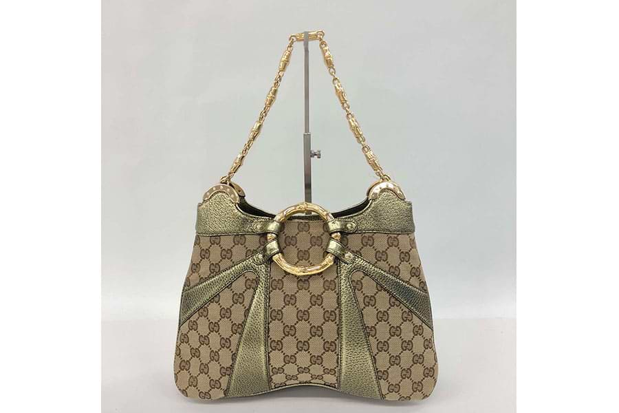 グッチ GGキャンバス ショルダーバッグ 135962 の買取実績｜最新