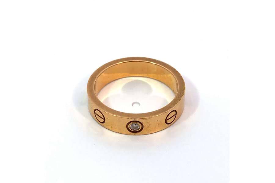 ティファニー ミニラブリング 750 #47/約7号