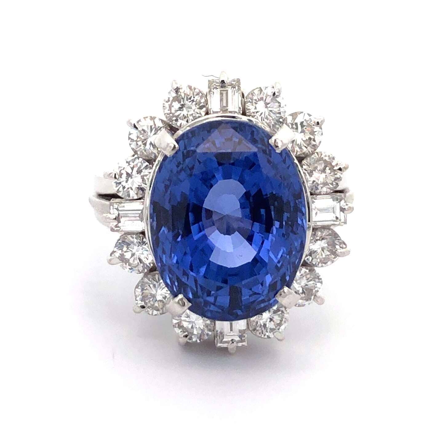 高品質☆1.56ctタンザナイトダイヤトップ　PT900 ソーティング付き 高品質☆1.56ctタンザナイトダイヤトップ PT900 ソーティング付き