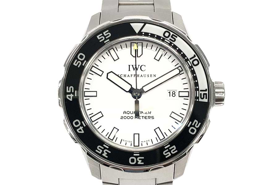 IWC アクアタイマー IW356809 自動巻き SS ホワイト.. の買取実績 