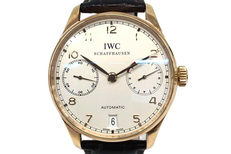 IWC ポルトギーゼ・オートマティック IW500113 自動巻き 750YG/革 