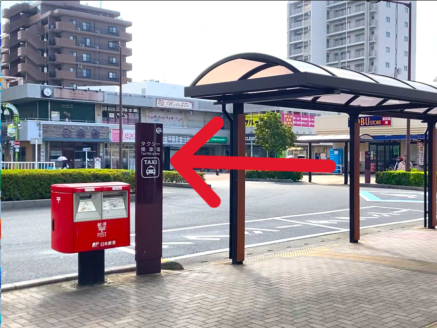 東武スカイツリーライン 蒲生駅東口より蒲生駅前通りへ出て、650ｍ程直進します