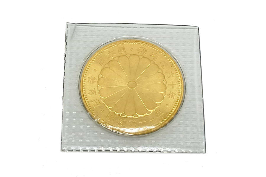 天皇陛下御在位60年記念10万円金貨 の買取実績｜最新相場で高価買取 