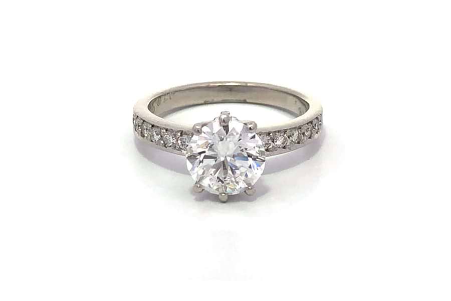 Pt900×ダイヤモンドリング D3.93ct の買取実績｜最新相場で高価
