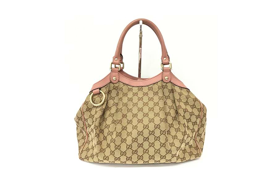 販売用ページ 正規品 極美品GUCCI ピンクベージュ レザージャッキー 