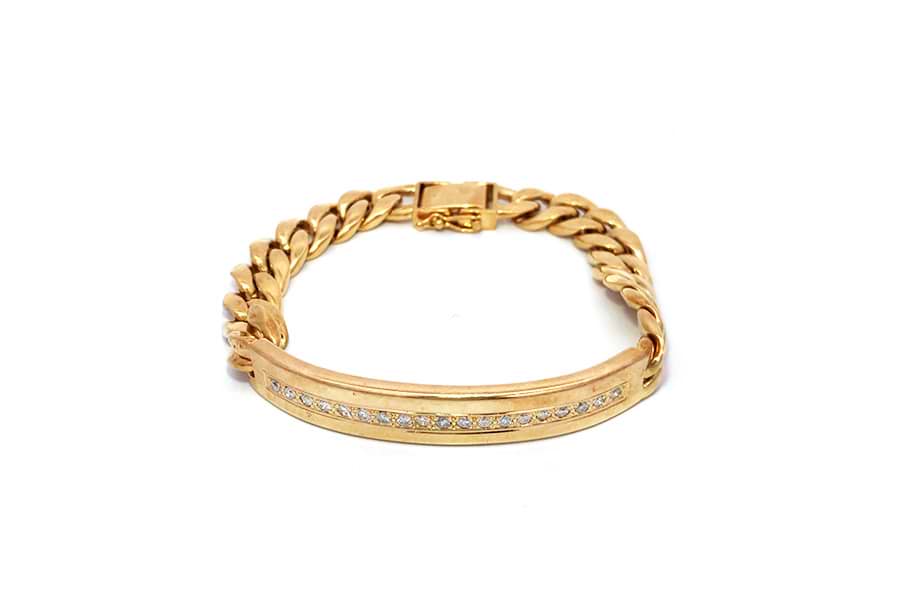 K18×ダイヤモンドブレスレット MD0.620ct