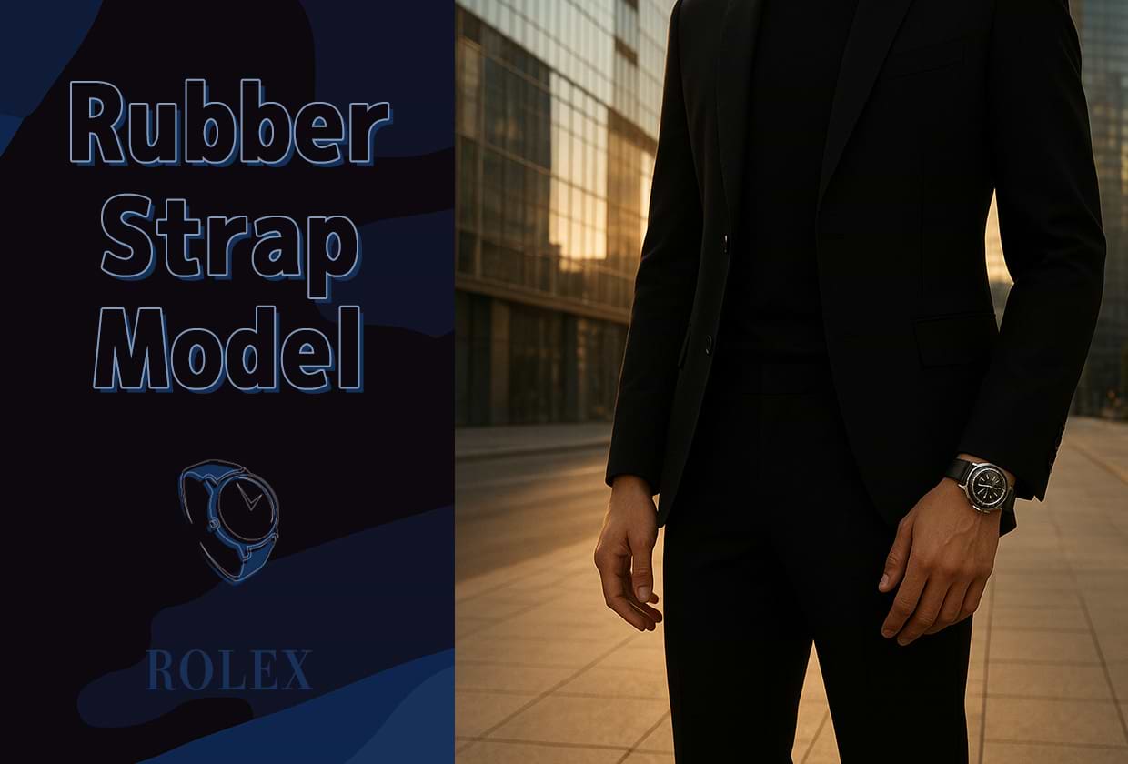 ロレックスのラバーベルトモデルとは？ 正規店での交換や調整方法を解説