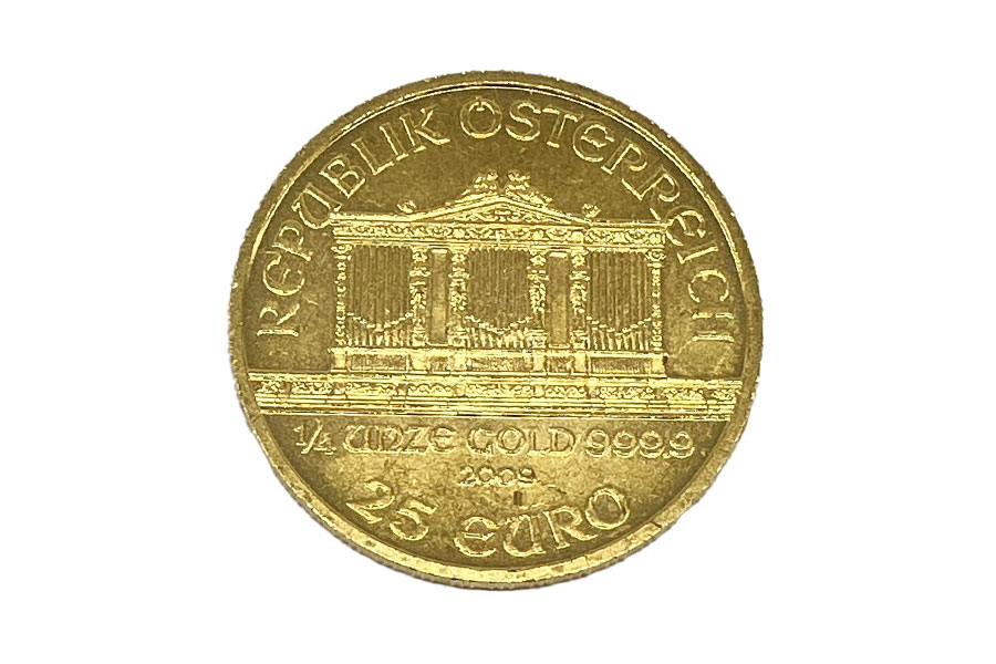 K24 ウィーンハーモニー金貨 1/4oz