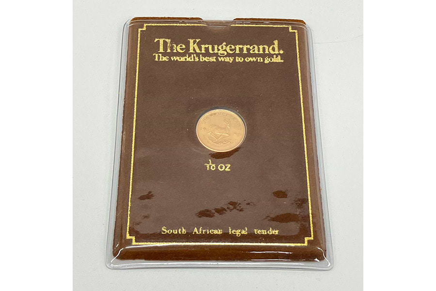 K22 クルーガーランド金貨 1/10oz の買取実績｜最新相場で高価