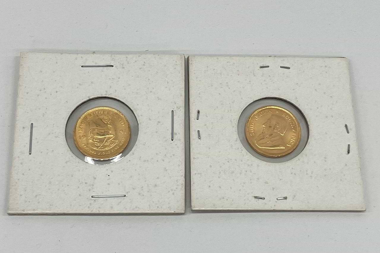 クルーガーランド金貨 1/10オンス クルーガーランド金貨1/10oz（オンス）の重さと直径と品位等｜色