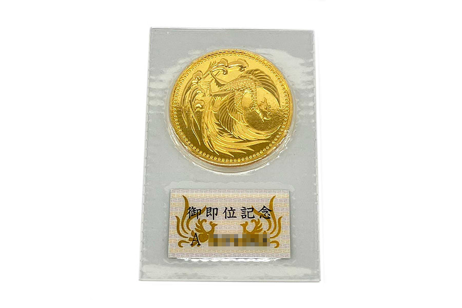 御即位10万円金貨