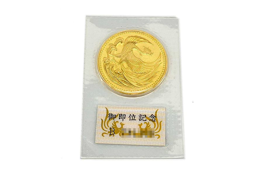 御即位10万円金貨