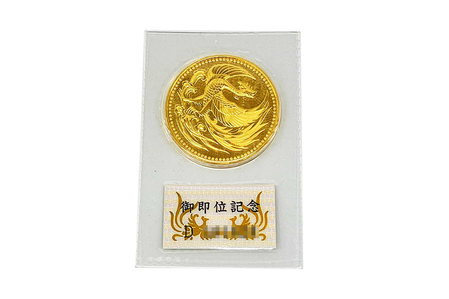 御即位10万円金貨