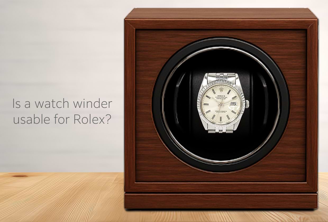 ロレックスにワインディングマシーンを使える？使い方や注意点を解説