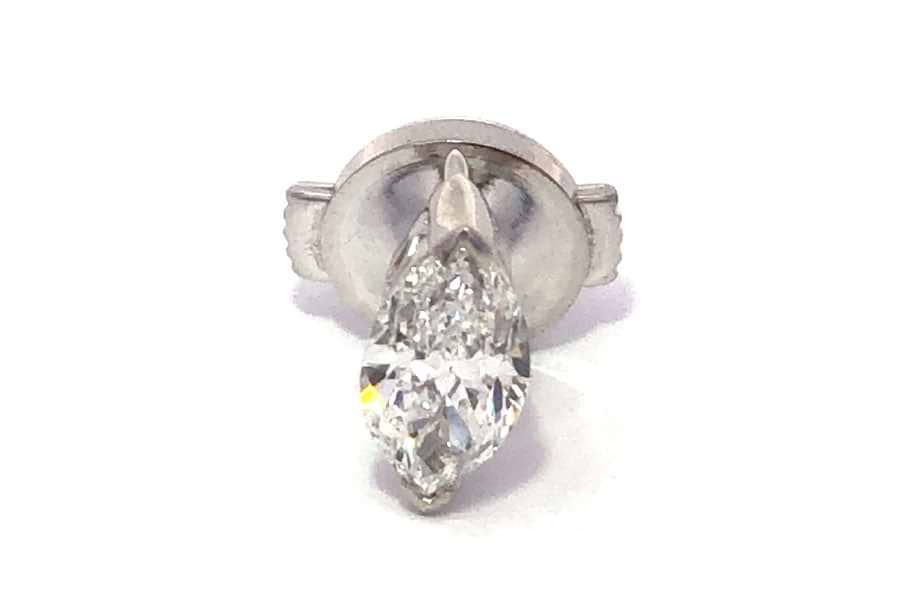 Pt900×ダイヤモンドタイタック D1.75ct
