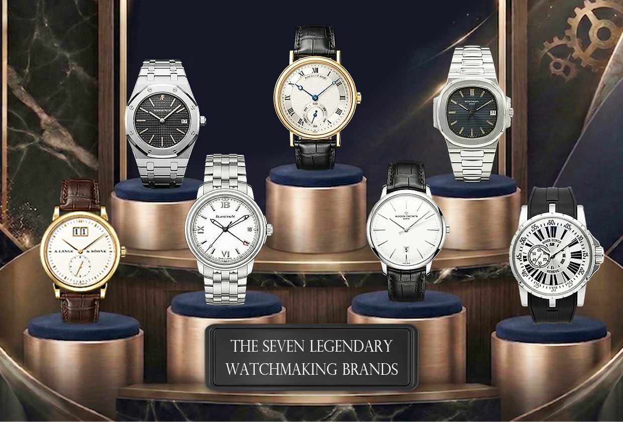 世界七大時計ブランドとは？ 超高級腕時計の特徴や人気モデルを解説