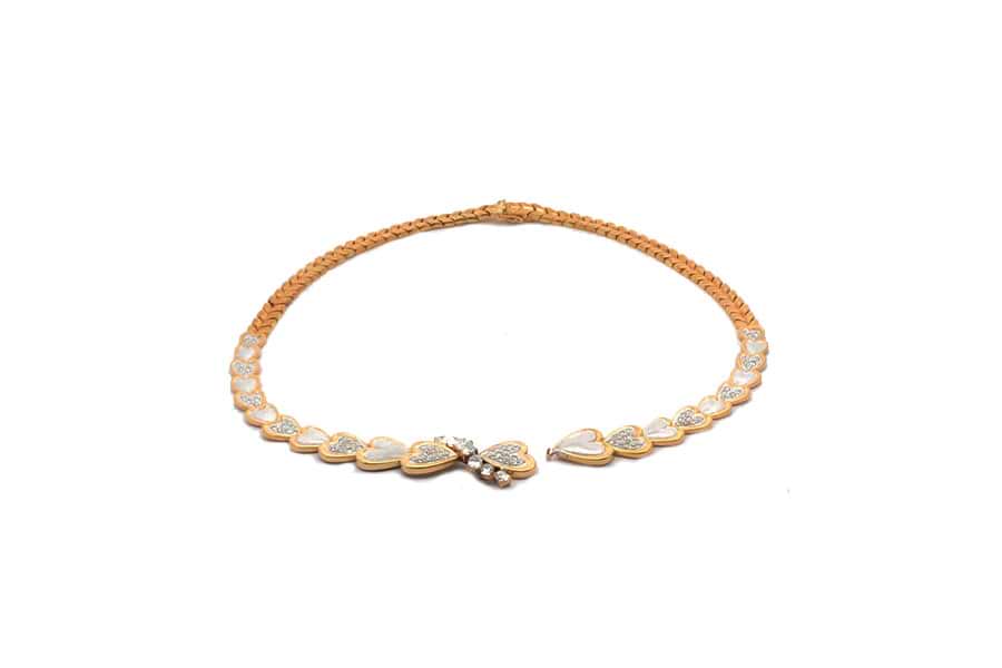 750×ダイヤモンドネックレス MD1.76ct MD1.74ct