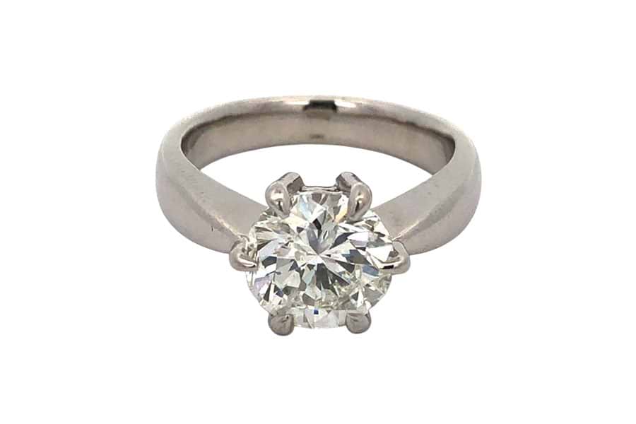 Pt900×ダイヤモンドリング D2.192ct