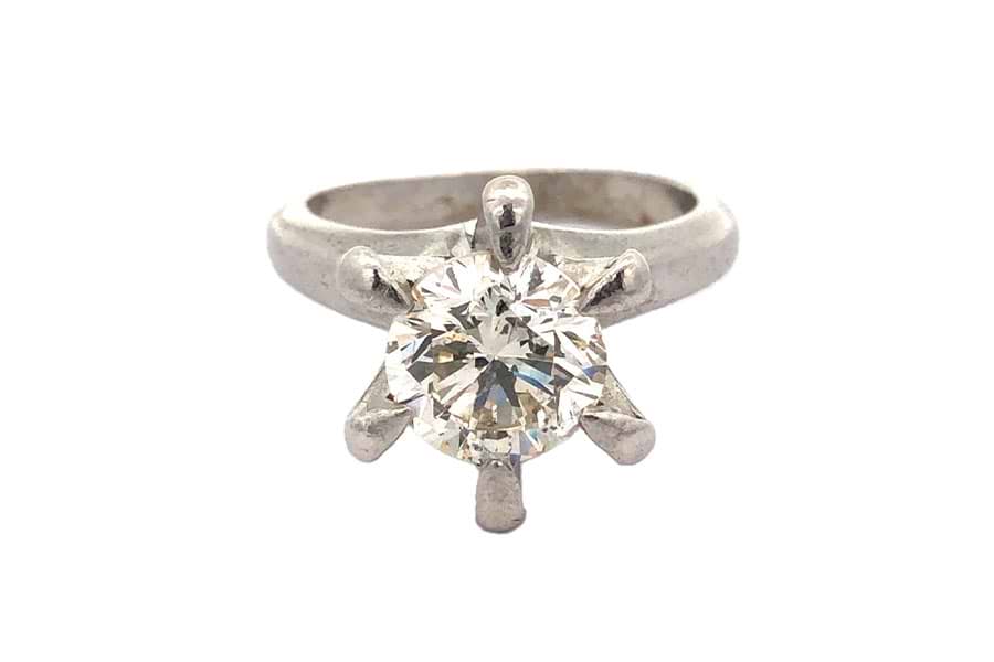 Pt900×ダイヤモンドリング D3.41ct