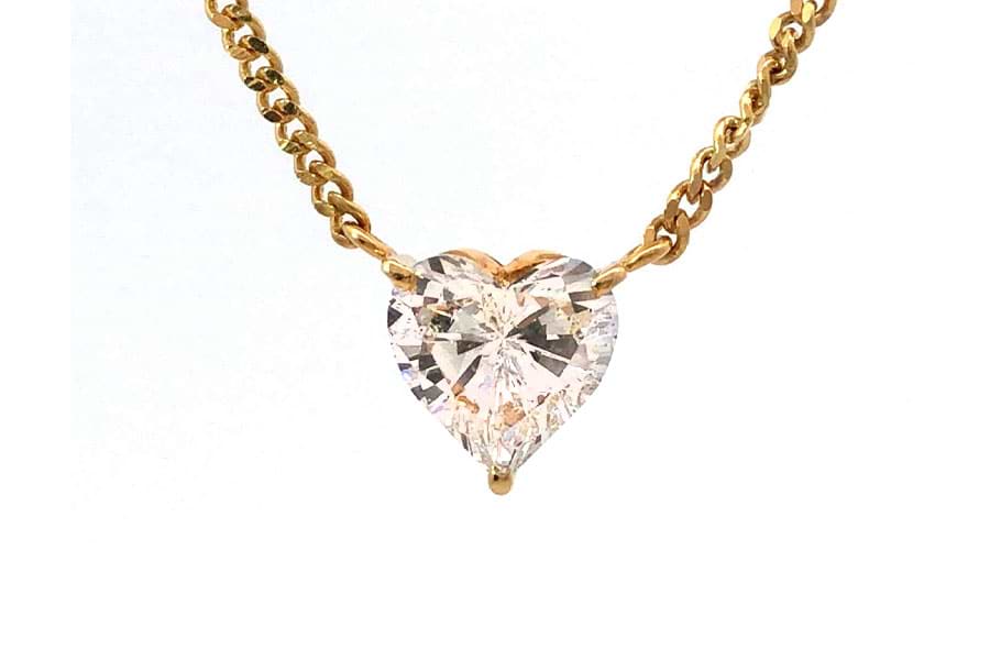 K18×ダイヤモンドネックレス D2.26ct