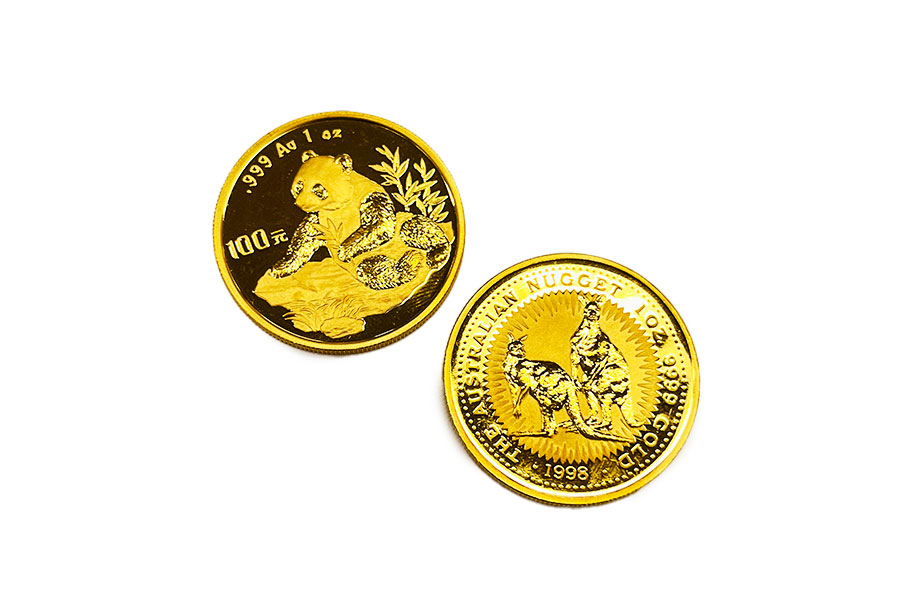 K24IG 金貨2点