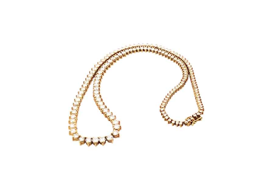 K18×ダイヤモンドネックレス MD10.65ct