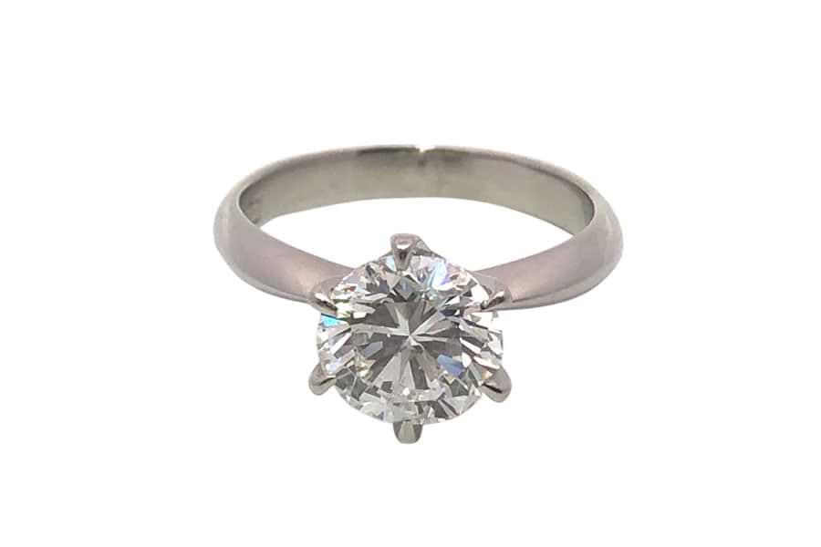 Pt900×ダイヤモンドリング D2.014ct