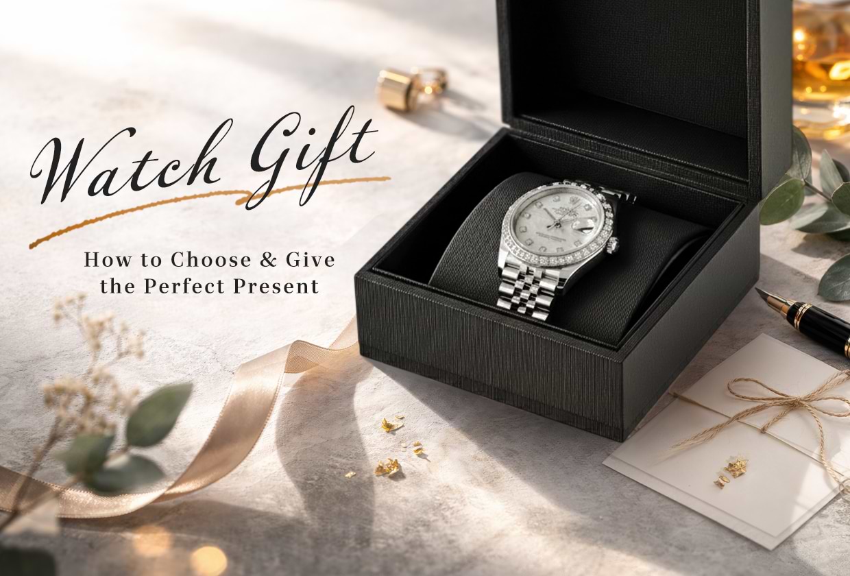 腕時計のプレゼントを贈る意味は？相手別の贈り方や選び方を解説
