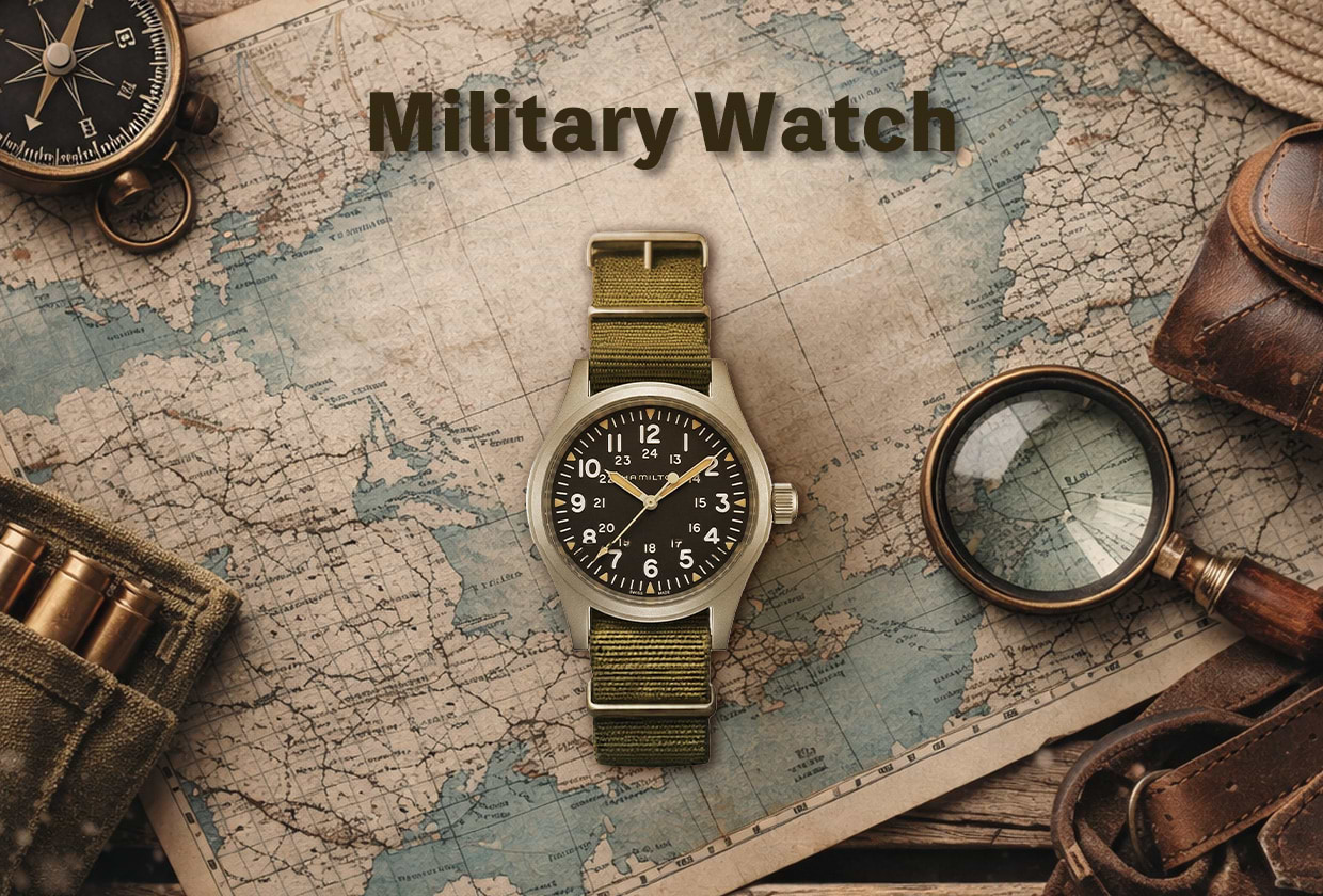 ミリタリーウォッチ（軍用時計）とは？ 歴史やおすすめブランドを解説