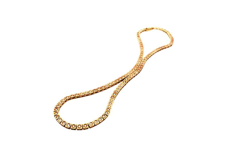 K18×ダイヤモンドネックレス MD2.02ct