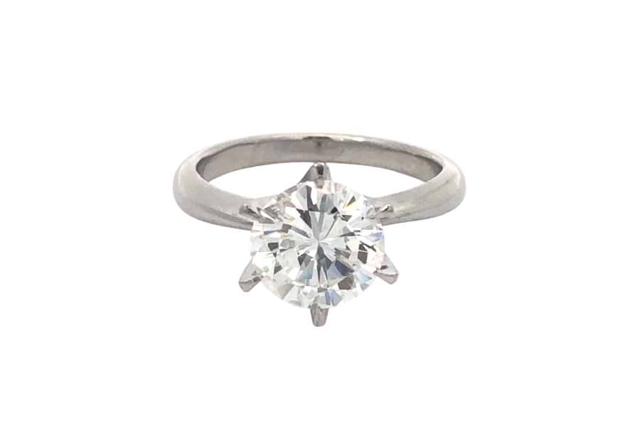 Pt900×ダイヤモンドリング D2.012ct