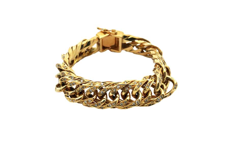 K18×750×ダイヤモンドブレスレット MD2.06ct