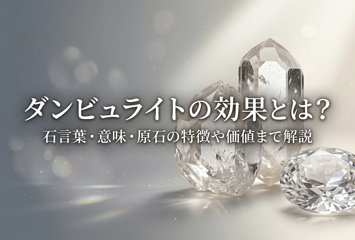 ダンビュライトの効果とは? 石言葉・意味・原石の特徴や価値まで解説