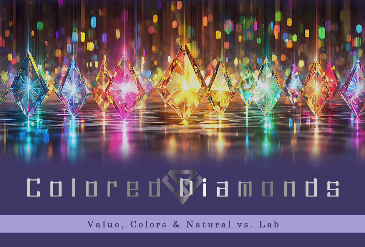カラーダイヤモンドとは？ 価値や色の種類・人工ダイヤとの違いを解説