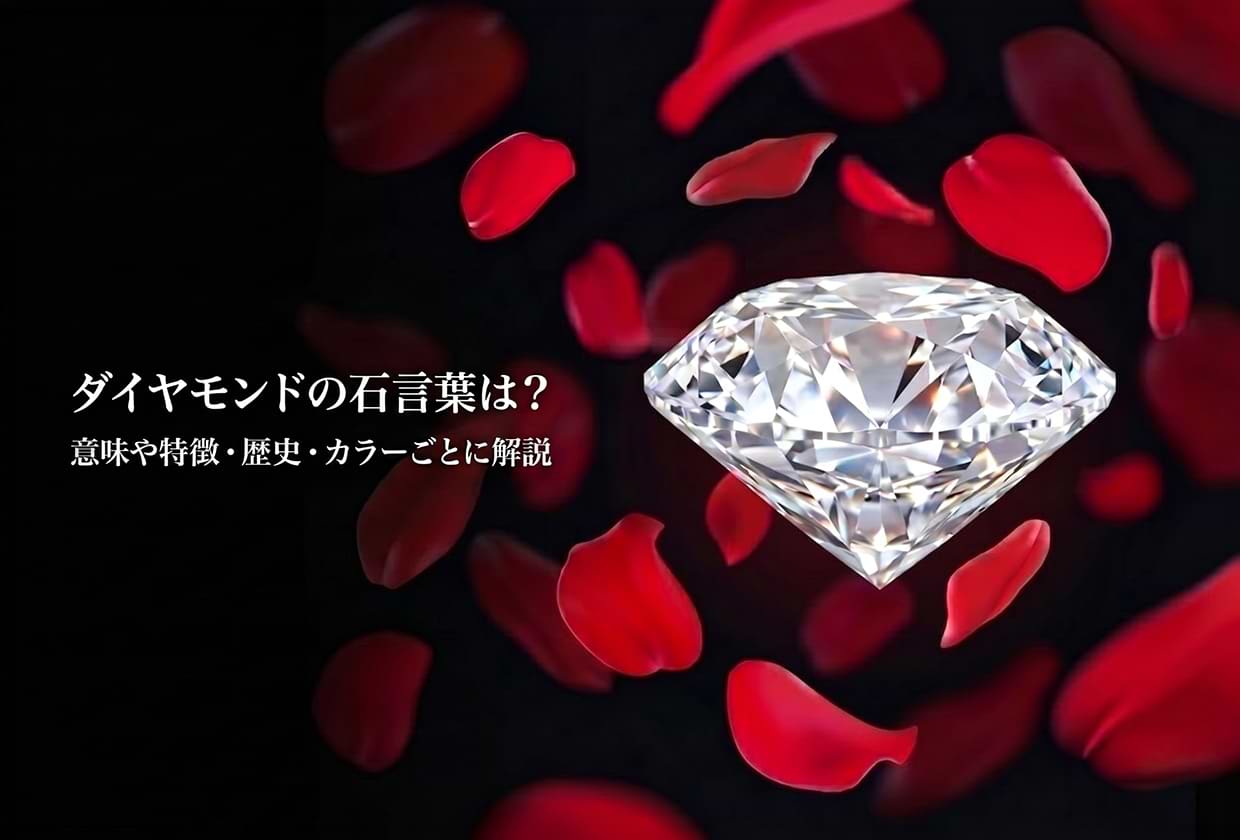 ダイヤモンドの石言葉は？ 意味や特徴・歴史・カラーごとに解説