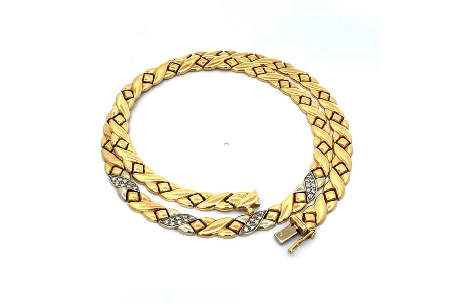 750×ダイヤモンドネックレス MD0.32ct