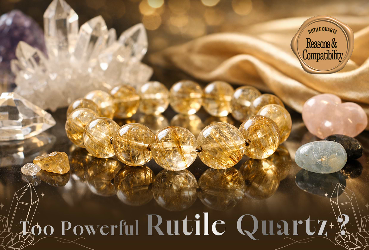 ルチルクォーツは効果が出すぎる？ 理由や相性の良い石・悪い石を解説