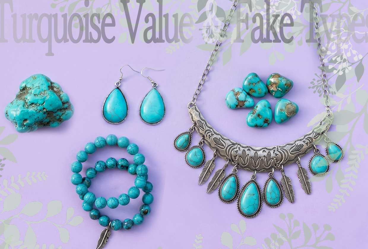 ターコイズの本物と偽物の見分け方|価値と偽物の種類を解説