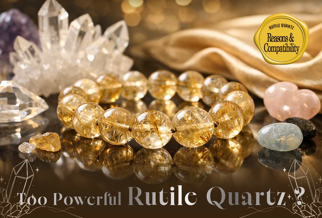 ルチルクォーツは効果が出すぎる？ 理由や相性の良い石・悪い石を解説