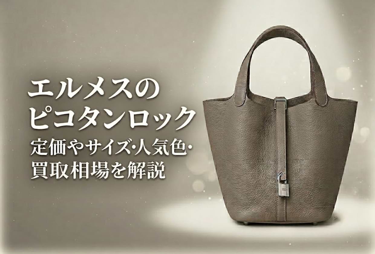 エルメスのピコタンロック|定価やサイズ・人気色・買取相場を解説