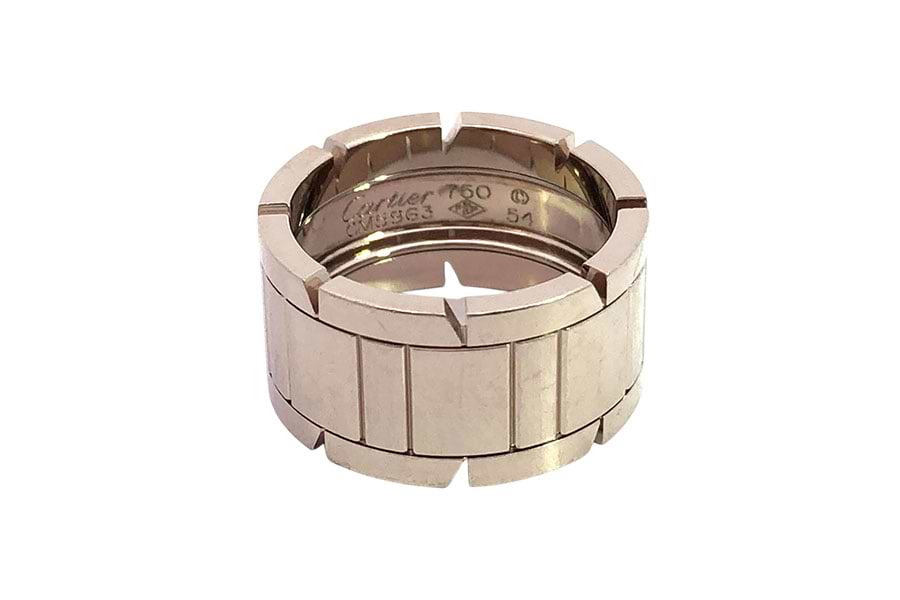 リング Pt900,K18 約16号 ダイヤ0.65ct 赤色石0.48ct の買取実績｜最新